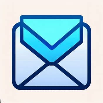 an envelope or email icon